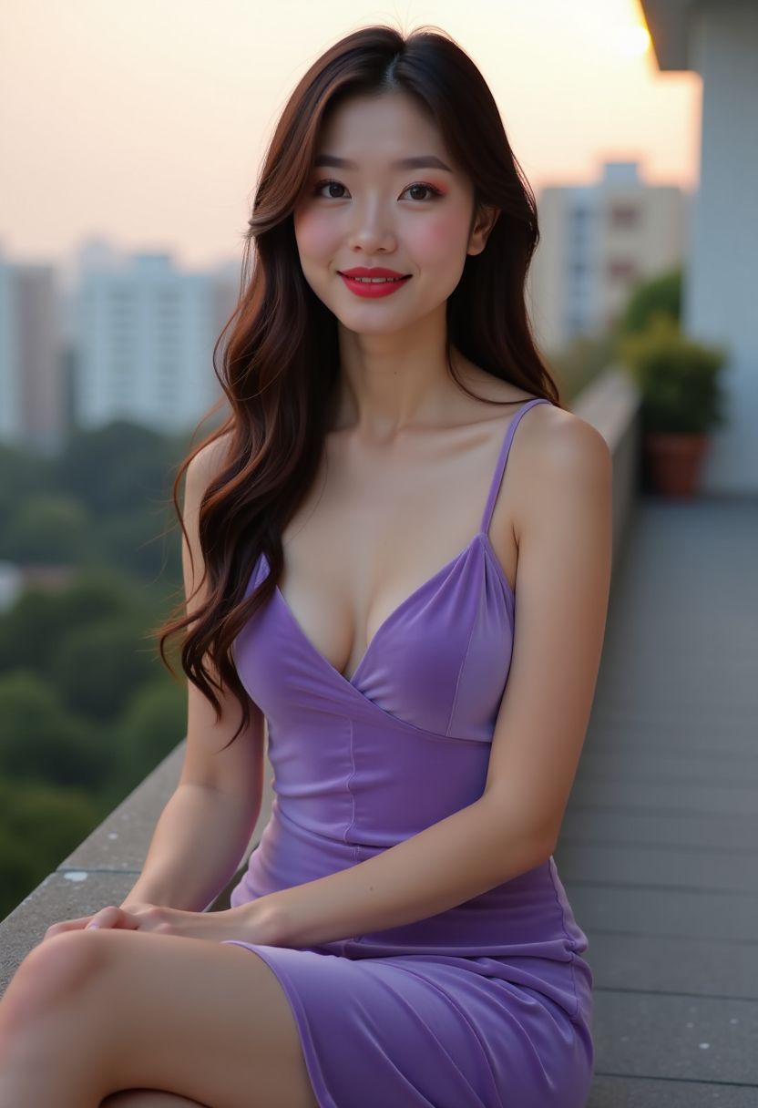 机场跑道上的客机